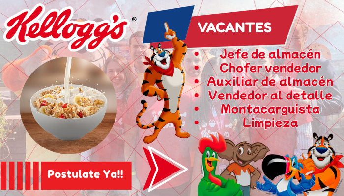 Empleos en Kellogg´s USA